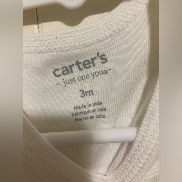 Carters Baby Two Piece Peek a Boo Halloween Set Size 3 M NWOT - Picture 5 of 6